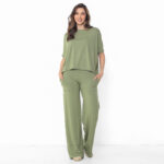 Conjunto Les Feminino em Malha Manga Curta - Imagem 10