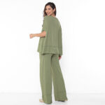 Conjunto Les Feminino em Malha Manga Curta - Imagem 9