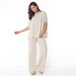 Conjunto Les Feminino em Malha Manga Curta - Imagem 6