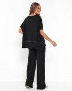 Conjunto Les Feminino em Malha Manga Curta - Imagem 3