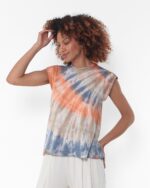 Blusa Feminina Em Malha Estampada - TIE DYE - Imagem 3