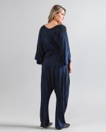 Macacão Feminino em Malha Estampado - Marinho Londres - Imagem 5