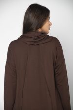 Casaco Feminino em Malha com Bolsos Manga Longa - Imagem 2