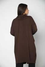 Casaco Feminino em Malha com Bolsos Manga Longa - Imagem 5