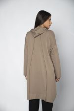 Casaco Feminino em Malha com Bolsos Manga Longa - Imagem 8