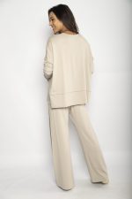 Conjunto Prega em Malha Manga Longa - Preto - Imagem 8