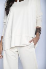 Conjunto Prega em Malha Manga Longa - Preto - Imagem 11