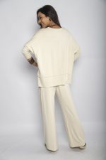 Conjunto Prega em Malha Manga Longa - Preto - Imagem 12