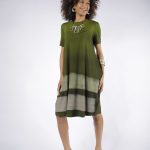 Vestido Street Em Malha Curto - Pistache