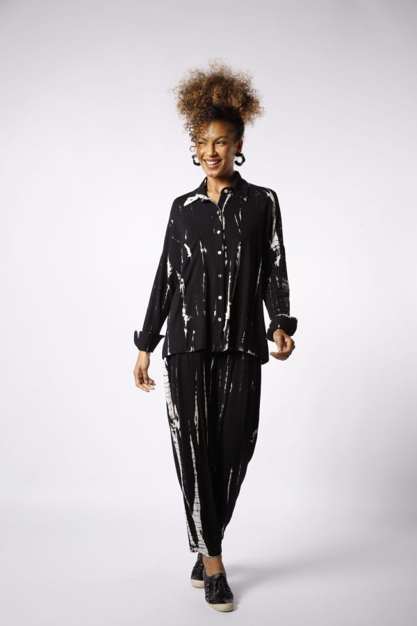 Conjunto Veneza Manga Longa - Preto - Imagem 1