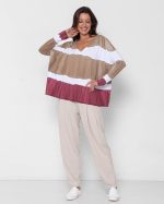 Blusa Japão Dec V- Listrada - Imagem 2