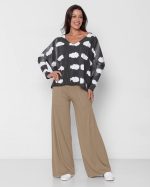 Blusa Japão Dec V - Xadrez