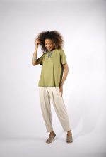 Blusa Feminina Em Malha Com Manga Curta - Imagem 6