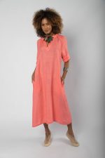 Vestido Em Linho Barra - Imagem 3