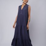 Vestido Elis Feminino Sem Manga