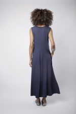 Vestido Feminino Em Malha Sem Mangas - Pingos - Imagem 3