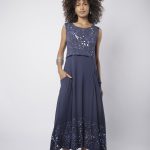 Vestido Feminino Em Malha Sem Mangas - Pingos