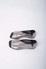 Sandália Feminina Em Couro - Prata - Imagem 3